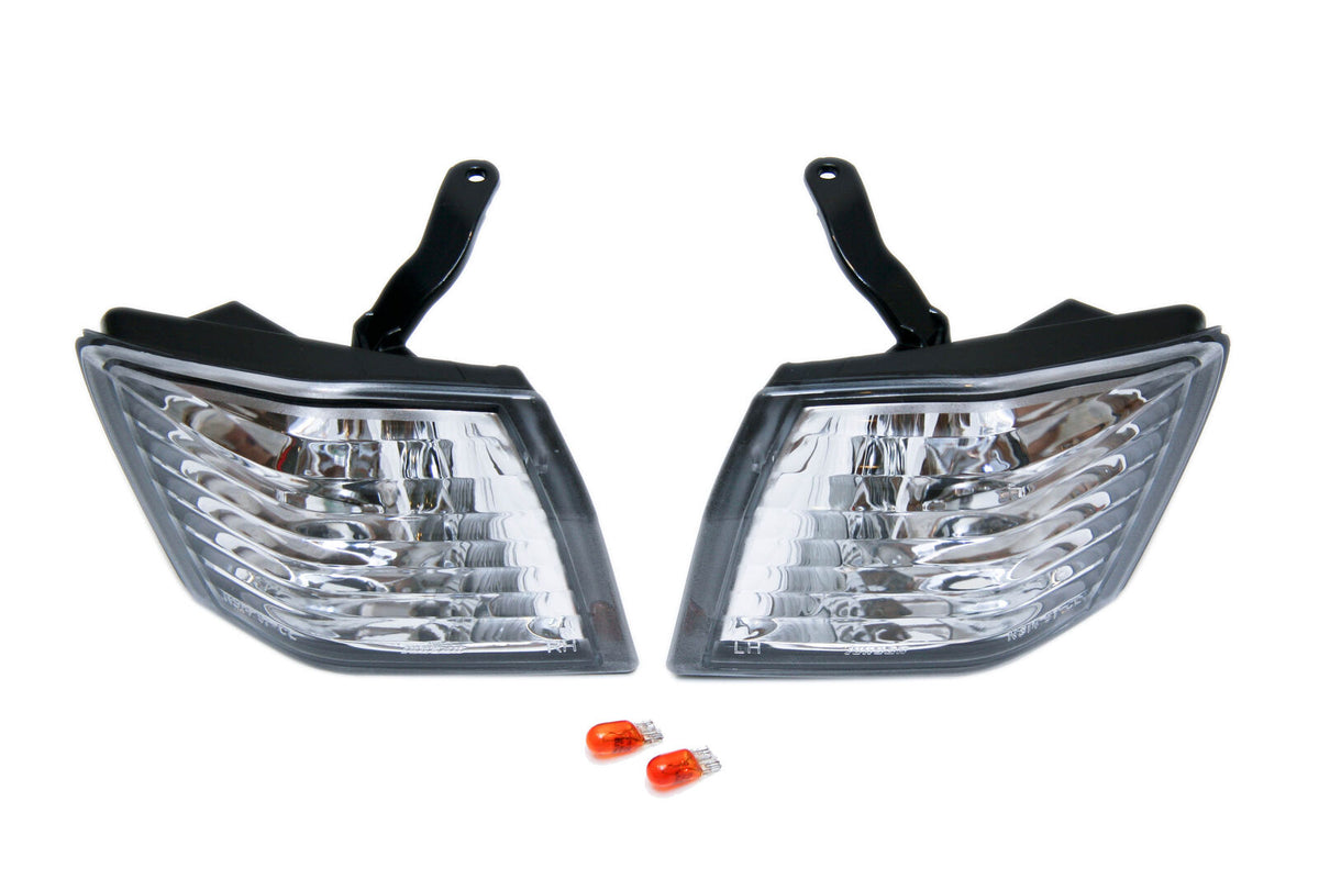 S14 Circuit Sports Clear Front Corner Lights set for 9798 Kouki
